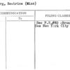Blumberg, Beatrice (Miss)