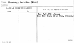 Blumberg, Beatrice (Miss)