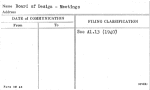 Board of Design - Meetings