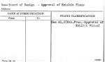 Board of Design - Approval of Exhibit Plans