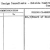 Board of Design Consultants - Outside Contracts or Connections