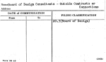 Board of Design Consultants - Outside Contracts or Connections