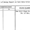 Board of Design Report on Cost Data & Documents