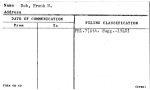 Bob, Frank H.