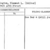 Boddington, Clement L. (Editor)