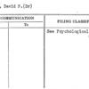 Boder, David P. (Dr)
