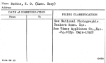 Bodine, H.O. (Exec. Secy)