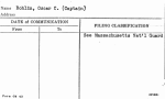 Bohlin, Oscar C. (Captain)