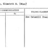 Boice, Elizabeth M. (Miss)