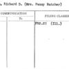 Bokum, Richard D. (Mrs. Fanny Butcher)