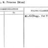 Bolger, M. Frances (Miss)