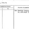 Bolin, John M.