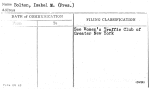 Bolton, Isabel M. (Pres.)