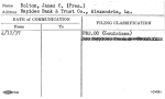 Bolton, James C. (Pres.)