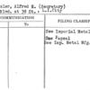 Bomeisler, Alfred E. (Secretary)
