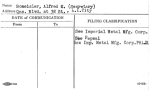 Bomeisler, Alfred E. (Secretary)