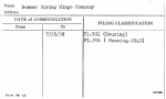 Bommer Spring Hinge Company