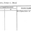 Boner, Gladys A. (Miss)