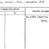 Bonney, Louise - Trip - December 1939