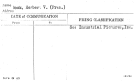 Book, Herbert V. (Pres.)