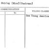 Book, Shirley (Miss) (Chairman)