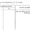 Bookings for Goodrich, B.F. Arena