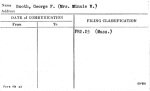 Booth, George F. (Mrs. Minnie W.)