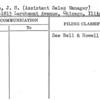 Booth, J.H. (Assistant Sales Manager)