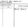 Booth, Newlin T. (Mrs. Isabel J.)
