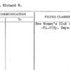 Booth, Richard W.