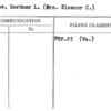 Boothe, Gardner L. (Mrs. Eleanor C.)