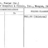 Border, Fowler (Dr.)