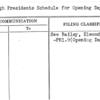 Borough Presidents Schedule for Opening Day