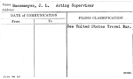 Bossemeyer, J.L. Acting Supervisor