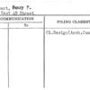 Bossert, Henry F.
