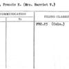 Bouck, Francis E. (Mrs. Harriet V.)