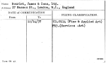 Bourlet, James & Sons, Ltd.