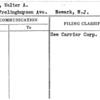 Bowe, Walter A.