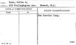 Bowe, Walter A.