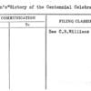 Bowen's "History of the Centennial Celebration"
