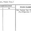Bowster, Frank (Hon.)