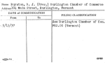 Boynton, B.J. (Pres.) Burlington Chamber of Commerce