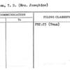 Brabson, T.D. (Mrs. Josephine)
