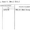 Brady, James C. (Mrs.) (E.L.)