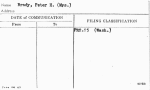 Brady, Peter H. (Mrs.)