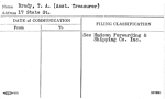 Brady, T.A. (Asst. Treasurer)