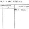 Bratton, W.A. (Mrs. Clarice C.)