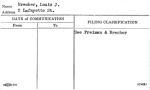 Brecher, Louis J.
