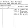 Brenner, Sylvia F. (Mrs. Mortimer)