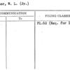 Brenner, W.L. (Jr.)